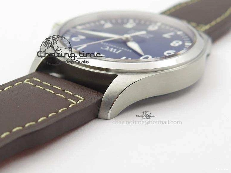 MIROTIME 0121 Mark XVIII Le Petit Prince IW327004 SS Mk Maker Best Edition Blue Dial On Brown Leather Strap A TimelessDesign 7296